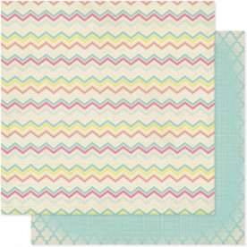 Двосторонній папір Happiness 30х30 см від Heidi Swapp