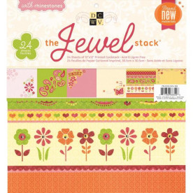 Набор бумаги The Jewel 30х30 см 24 листа от DCWV
