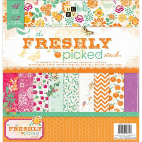Набір паперу Freshly Picked 30х30 см 24 листа від DCWV