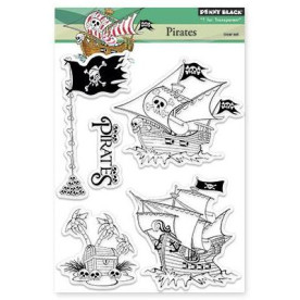 Набір акрилових штампів Pirates 17х13 см, Penny Black