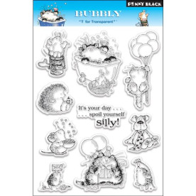 Набір акрилових штампів Bubbly 19х13 см, Penny Black