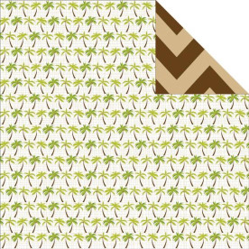 Двосторонній папір Under The Coconuts 30х30 см від Bella Blvd