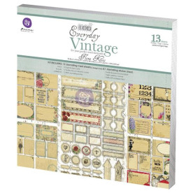 Набір паперу Flora 30х30 см 13 аркушів від Prima