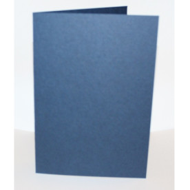 Заготівля для листівки 12х17 см, синя, з текстурою вельвет-мікро