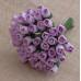 Набір бутонів троянд Lilac, 10 шт, 6 мм