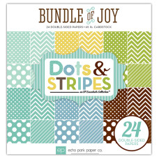 Набір паперу Bundle Of Joy Boy 15х15 см 12 аркушів від Echo Park