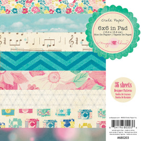 Набір паперу Signature Maggie Holms 36 аркушів 15х15 см від Crate Paper