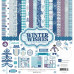 Набір паперу Winter Wishes 30х30 см 12 аркушів + наклейки від Echo Park
