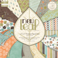 Набір паперу New Leaf 30х30 см 16 аркушів від First Edition