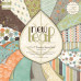 Набір паперу New Leaf 30х30 см 16 аркушів від First Edition