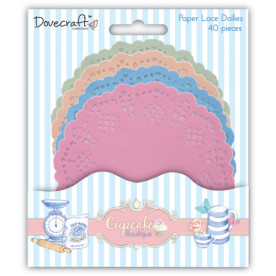 Набор салфеток Cupcake Boutique 4 шт от компании Dovecraft