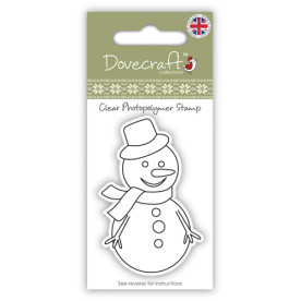 Акриловий штамп Snowman, Dovecraft