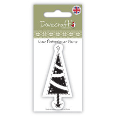 Акриловий штамп Christmas Tree, Dovecraft