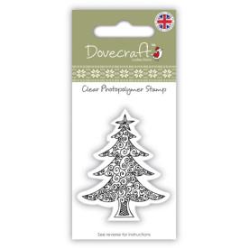 Акриловий штамп Tree, Dovecraft