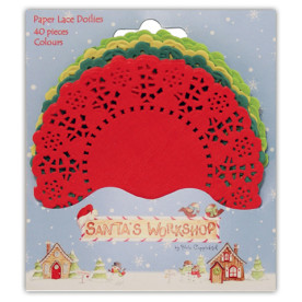 Набір серветок Santa's Workshop 4 шт від Helz Cuppleditch