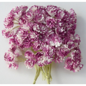 Набор из 10 цветков гипсофилы сливового цвета