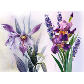 Декупажная карта "Античная богиня" 21х29,7 см от компании Cheap Art