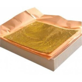 Поталь свободная, золото, №2, 16 * 16, 25 лист, Nazionale