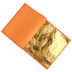 Поталь вільна, золото, №2,0. 14*14, Trim, 25 лист, Nazionale