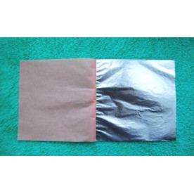 Поталь свободная, Серебро, 14х14, Trim, 25 лис, Nazionale 