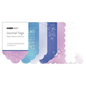 Набір тегів Magic Happens 24 шт 9х5 см від Kaisercraft