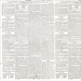 Прозрачный акриловый лист с рисунком Newsprint 30х30 см от Kaisercraft