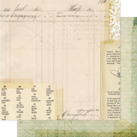 Двосторонній папір Heirlooms 30х30 см від Pink Paislee