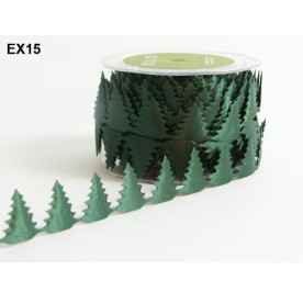 Стрічка фігурная "Ялинки" 90 см від May Arts 