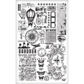 Лист с натирками Elements Idea-Ology от компании Tim Holtz