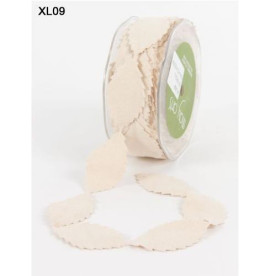 Стрічка "Листя" зі штучної замші 90 см від May Arts