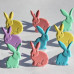 Набір брадс Rabbits Pastel від компанії Eyelet Outlet, 12 шт
