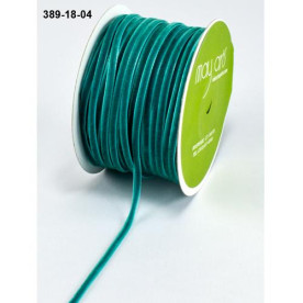 Вельветова стрічка блакитного кольору 90 см від May Arts