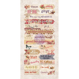 Набір вирубування Love Clippings, Ephemera and Acetate, Prima