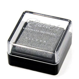 Подушечка для штампинга Encore Metallic Inkpad - Silver от Tsukineko