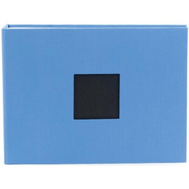 Тканинний альбом для скрапбукінгу Cloth D-Ring Album - Sky 20х20 см від American Crafts