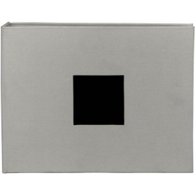 Тканевый альбом для скрапбукинга Cloth D-Ring Album - Shadow 20х20 см от American Crafts