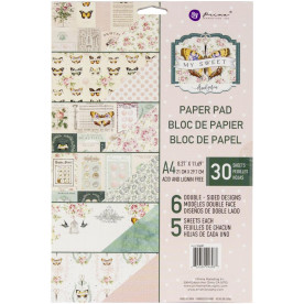 Набор скрапбумаги, Sweet Paper, 6 листов, А4, 20х30 см, Prima