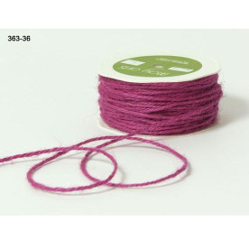 Джутовый шнур сиреневого цвета 90 см от May Arts