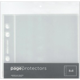 Файл для страничек 1 шт 20х20 см от компании American Crafts