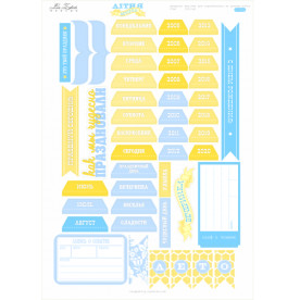 Набір вирубування "Літній вечір", 30х21 см від Lesia Zgharda