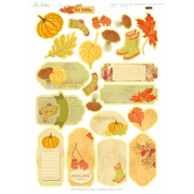 Набір вирубування "Золота осінь", 30х21 см від Lesia Zgharda