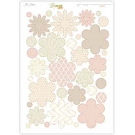 Набор высечек "Весенний день. Цветы", 30х21 см от Lesia Zgharda