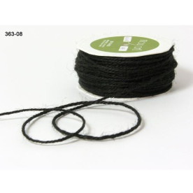 Джутовый шнур черного цвета 90 см от May Arts