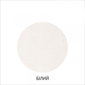 Фетр листовой (полиэстер), 29,7х42 см, Белый, 180г / м2, ROSA TALENT