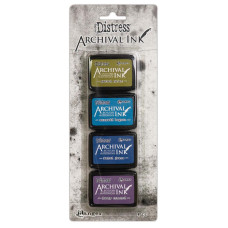 Набір архівних міні-подушечок для Штампінг Archival Mini Kit 2, Tim Holtz