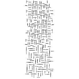 Прозорий акриловий штамп Wowen line - Texture, 5.5x13.5 см, Kaisercraft