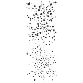 Прозрачный акриловый штамп Splatter - Texture, 5.5x13.5 см, Kaisercraft