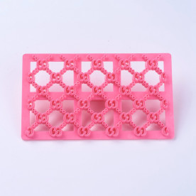 Кулінарний молд, Візерунок фігурні ромби, 125х73х20 мм