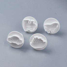 Набір форм-пресів для печива, Хлопчик, 4 шт, 48х55 мм