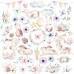 Лист с картинками для вырезания, Sweet bunny 30,5х30,5 см, Фабрика Декора